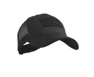 Čepice TRUCKER se síťkou ČERNÁ