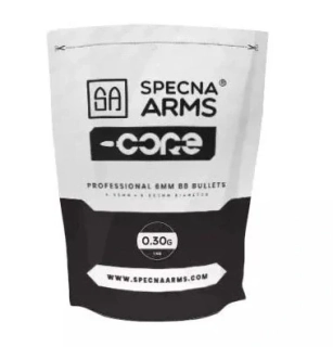 SA kuličky CORE(TM) 0,30g, 3300 BBs (sáček) - Bílá