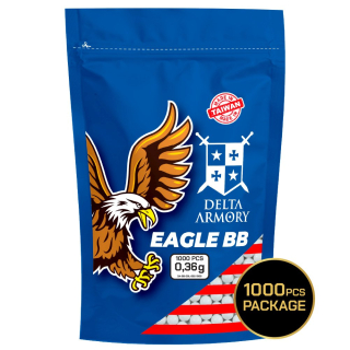 Airsoft BB kuličky Delta Armory EAGLE 0,36g 1000ks