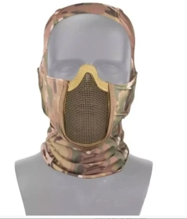 Kukla s faceprotectorem - Multicam