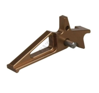 Spoušť CNC M4/M16 zlatá [Big Dragon]